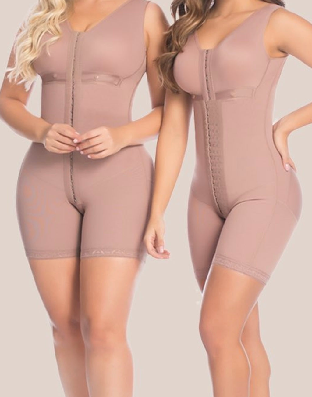 Faja Colombiana Media Pierna con Brasier | Uso Diario
