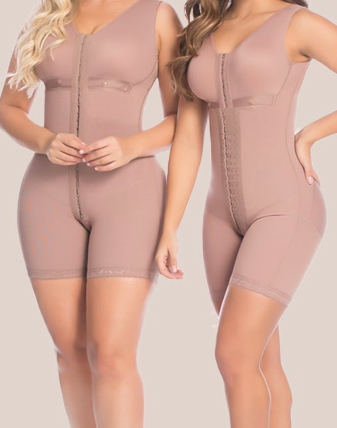 Faja Colombiana Media Pierna con Brasier | Uso Diario