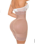 Faja Short Colombiana Strapless Media Pierna | Uso Diario