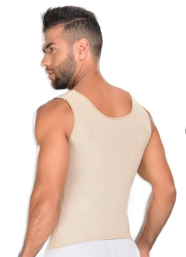Chaleco Moldeador de Alta Compresión para Hombre | 4 Broches